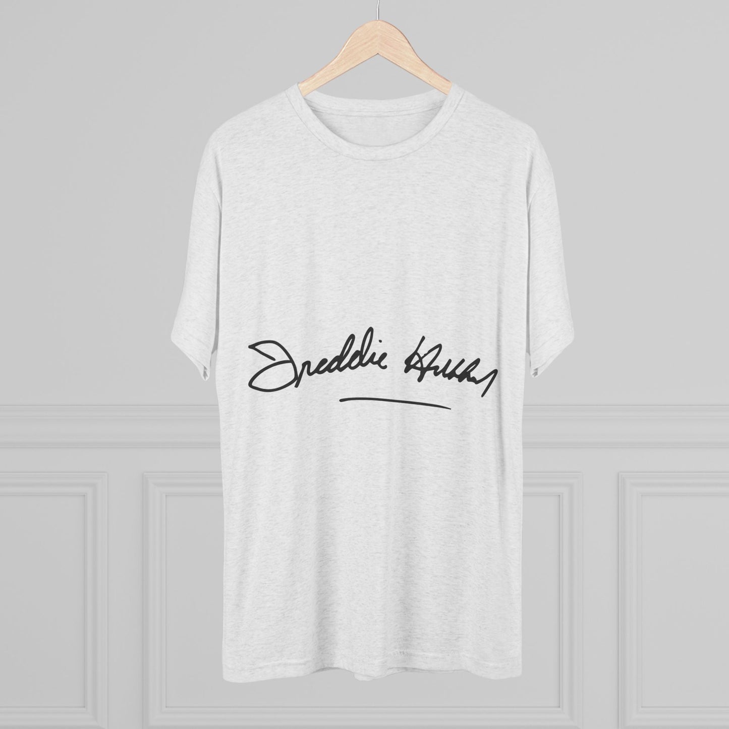 Signature Script Tee — 'Freddie Hubbard’ Handwritten Style T-Shirt