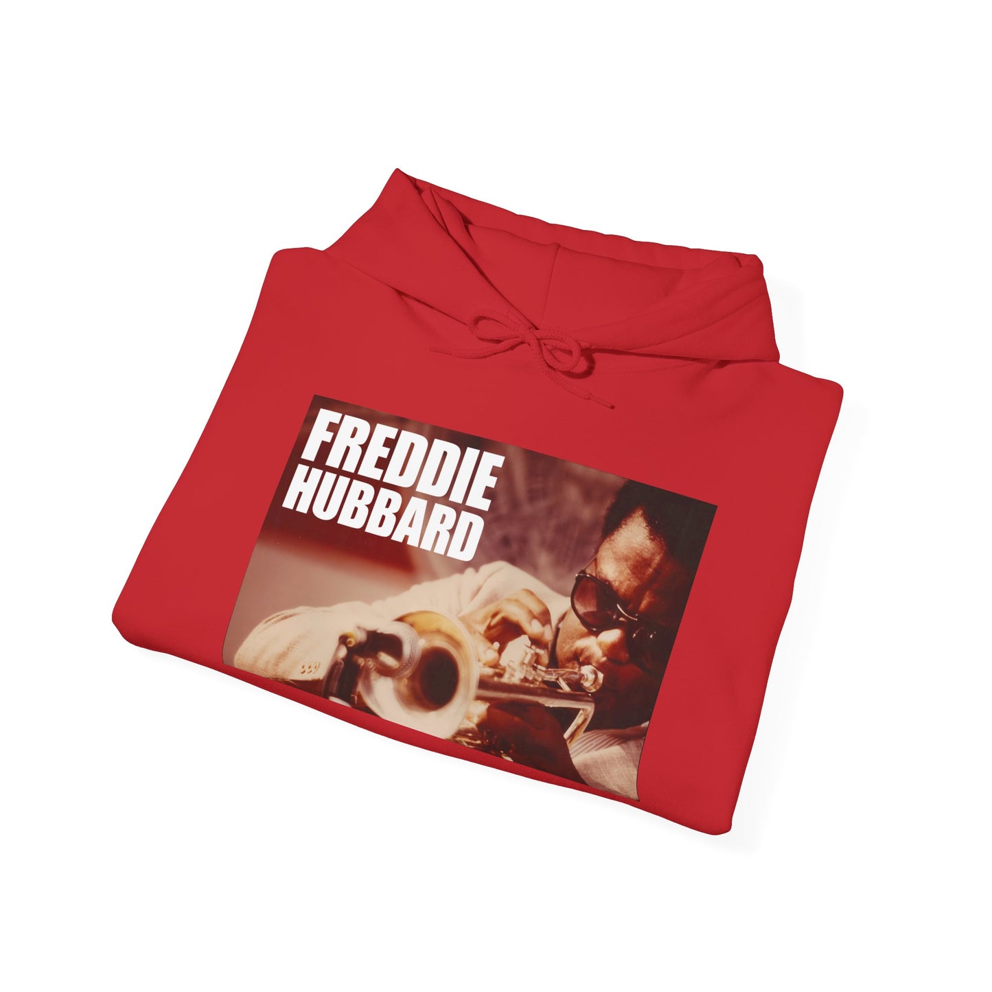 Jazz Trumpet Hoodie — Freddie Hubbard Portrait Sweatshirt