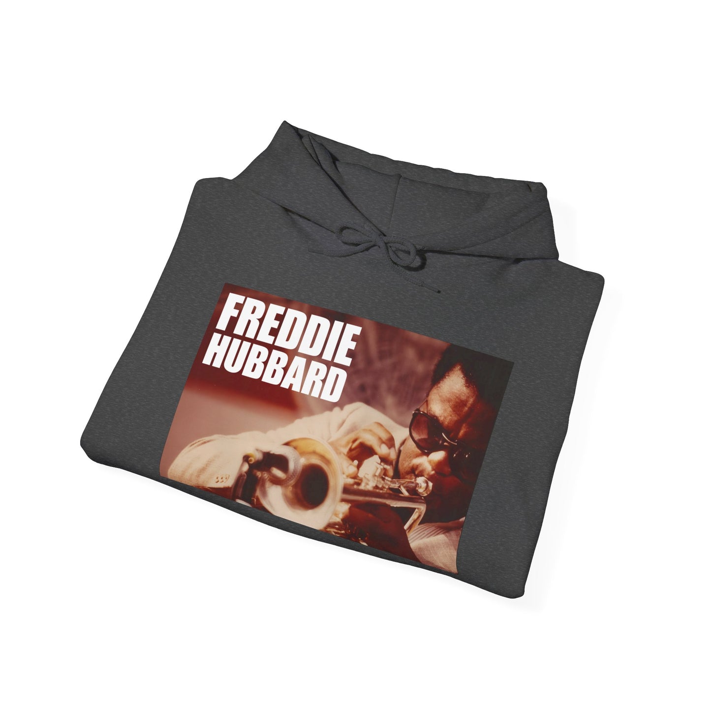 Jazz Trumpet Hoodie — Freddie Hubbard Portrait Sweatshirt