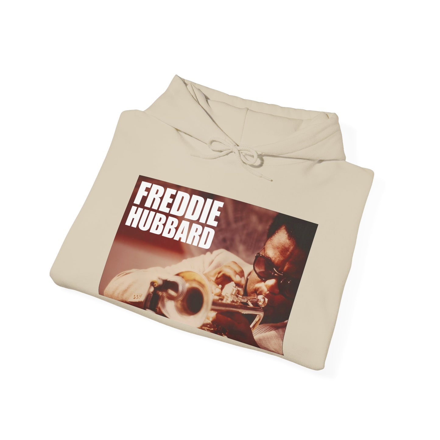 Jazz Trumpet Hoodie — Freddie Hubbard Portrait Sweatshirt