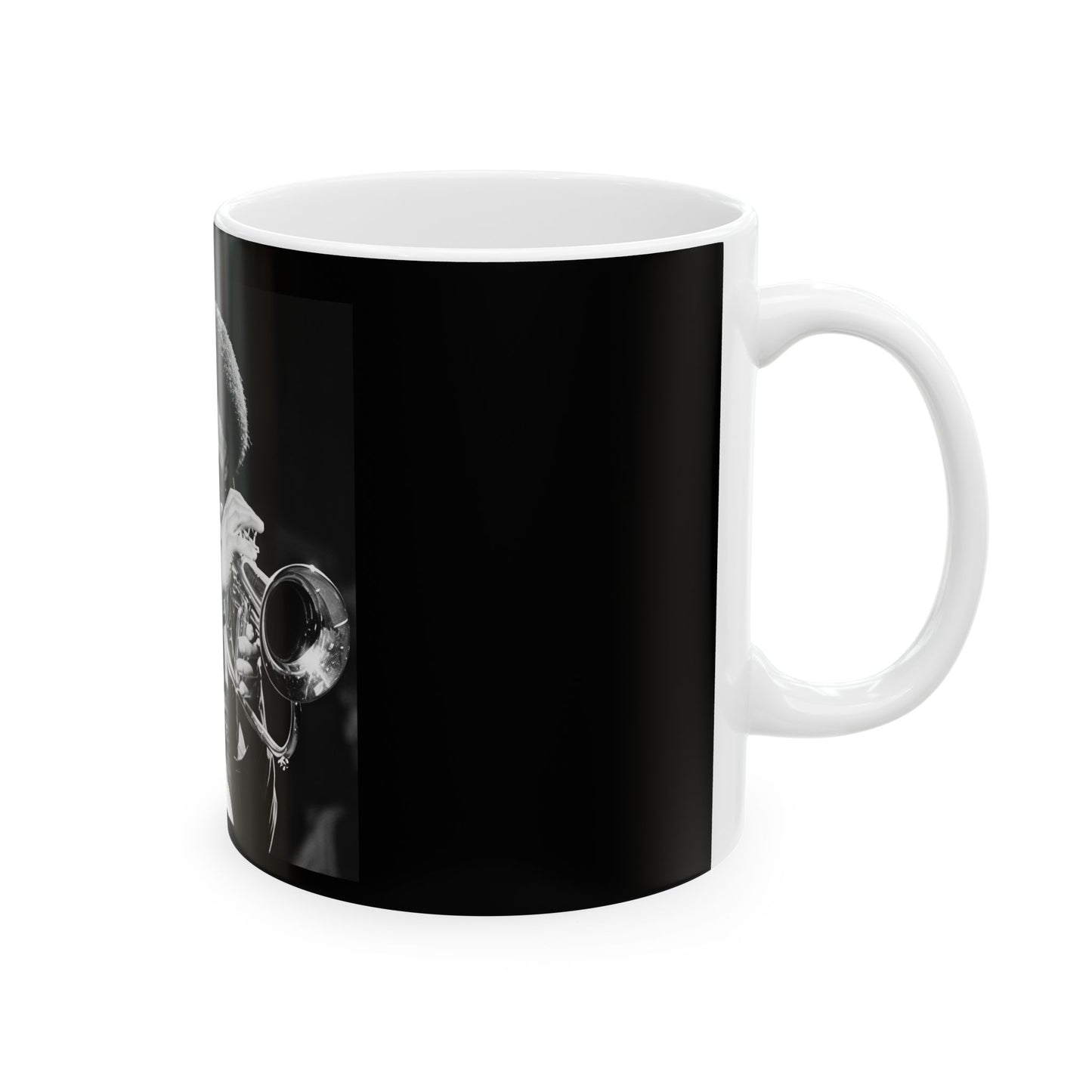 Freddie Hubbard Jazz Trumpet Ceramic Mug — 11oz/15oz