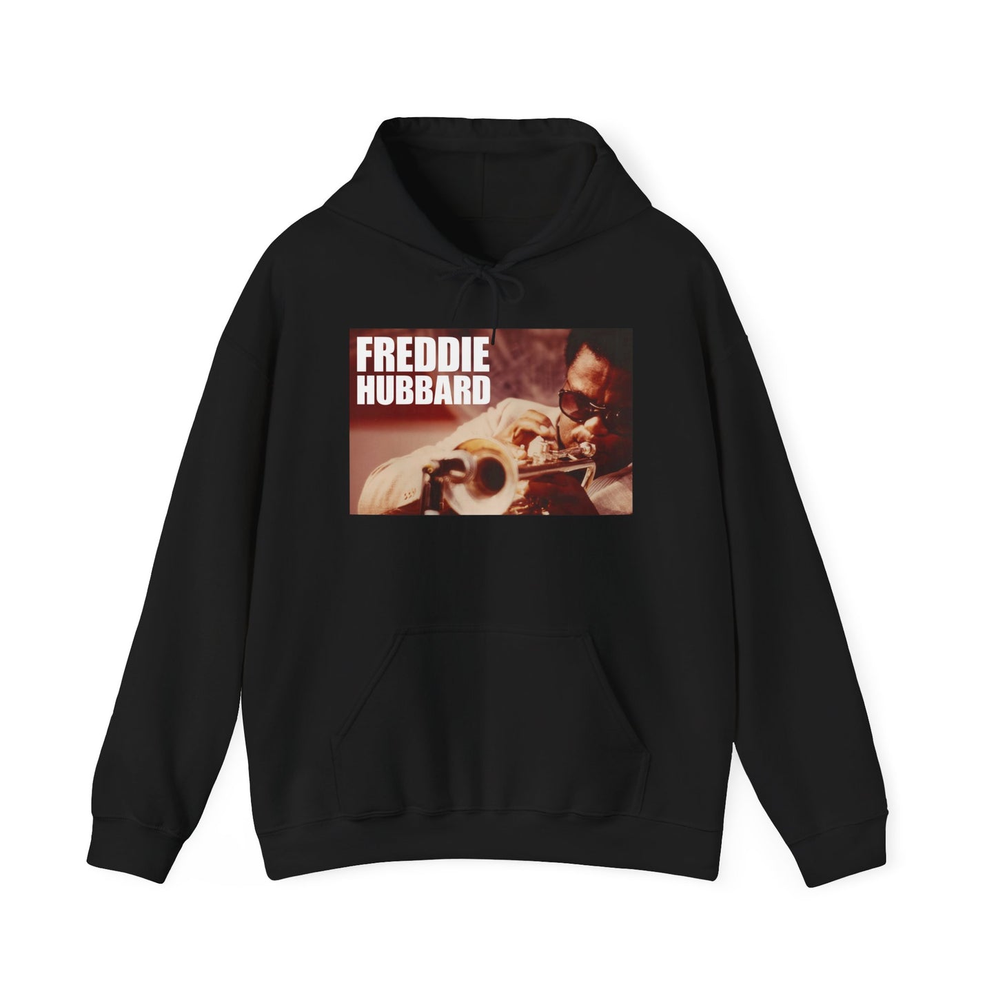 Jazz Trumpet Hoodie — Freddie Hubbard Portrait Sweatshirt