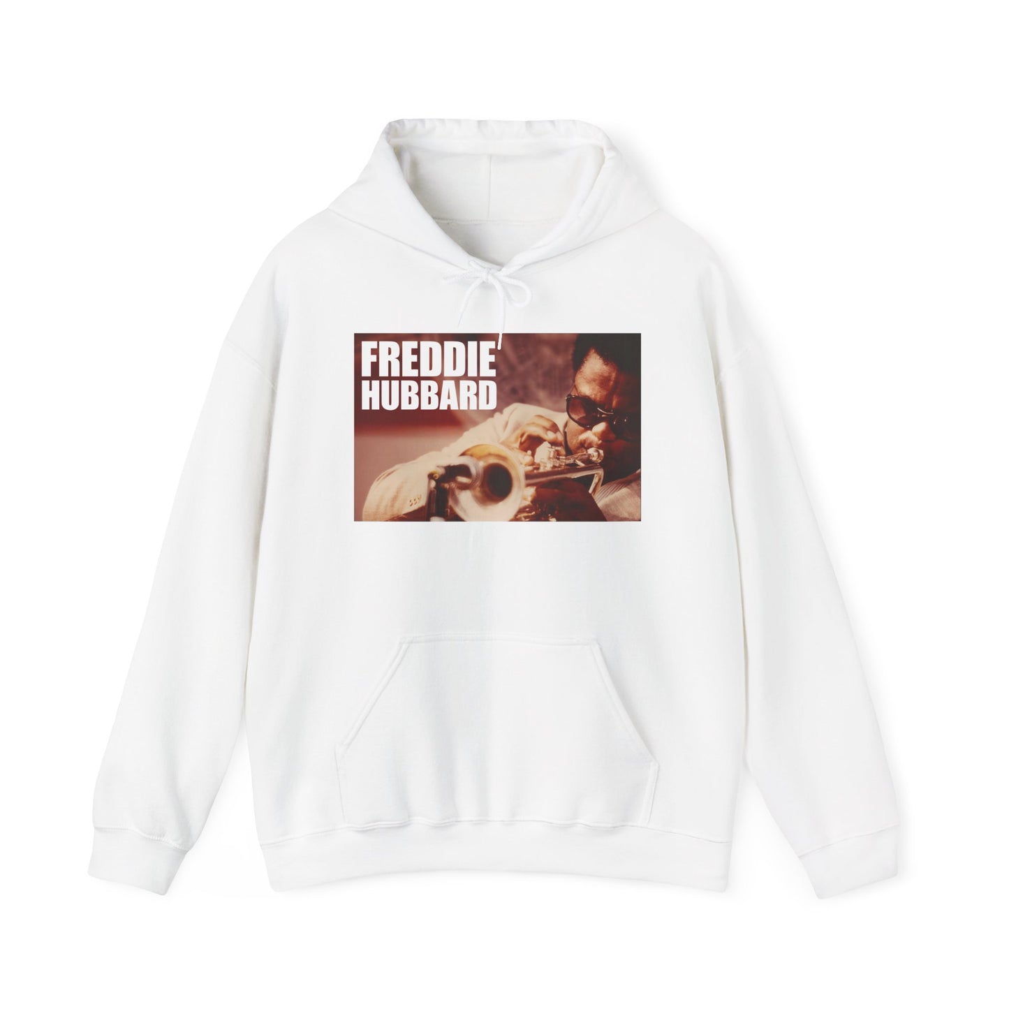 Jazz Trumpet Hoodie — Freddie Hubbard Portrait Sweatshirt