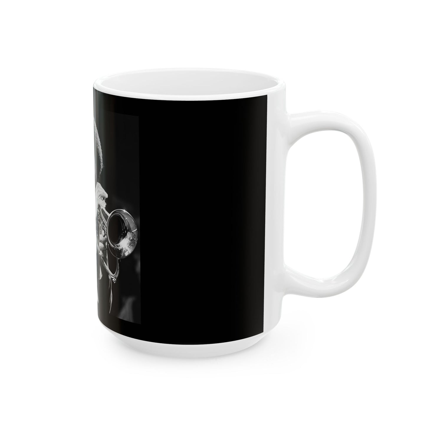 Freddie Hubbard Jazz Trumpet Ceramic Mug — 11oz/15oz