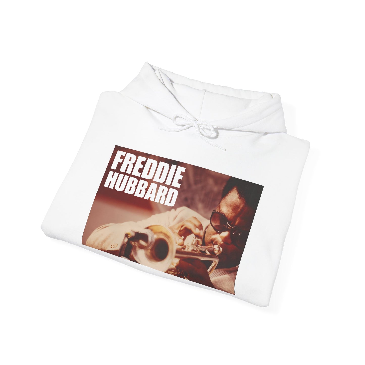 Jazz Trumpet Hoodie — Freddie Hubbard Portrait Sweatshirt