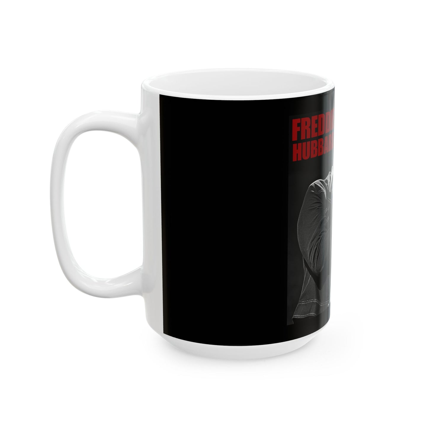 Freddie Hubbard Jazz Trumpet Ceramic Mug — 11oz/15oz