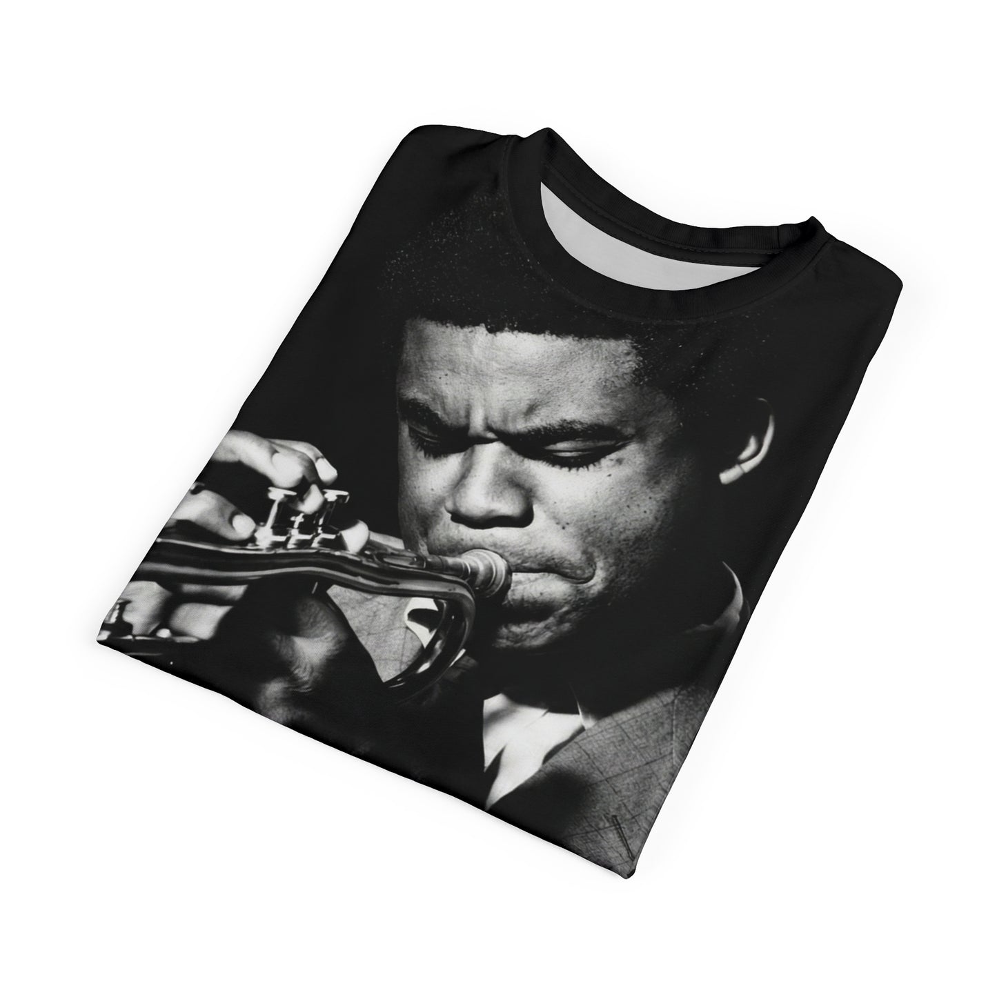 Jazz Legend Freddie Hubbard Portrait Tee - All-Over Print