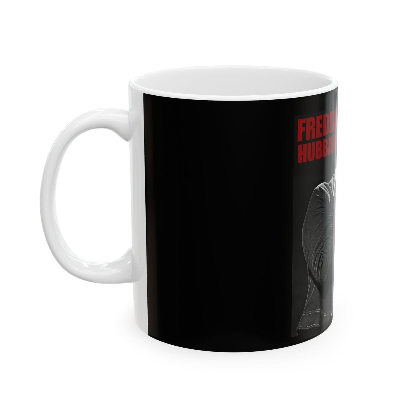 Freddie Hubbard Jazz Trumpet Ceramic Mug — 11oz/15oz