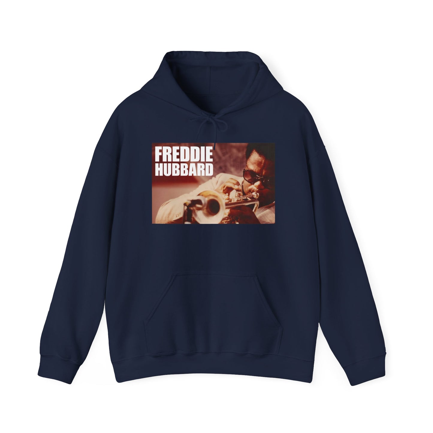 Jazz Trumpet Hoodie — Freddie Hubbard Portrait Sweatshirt