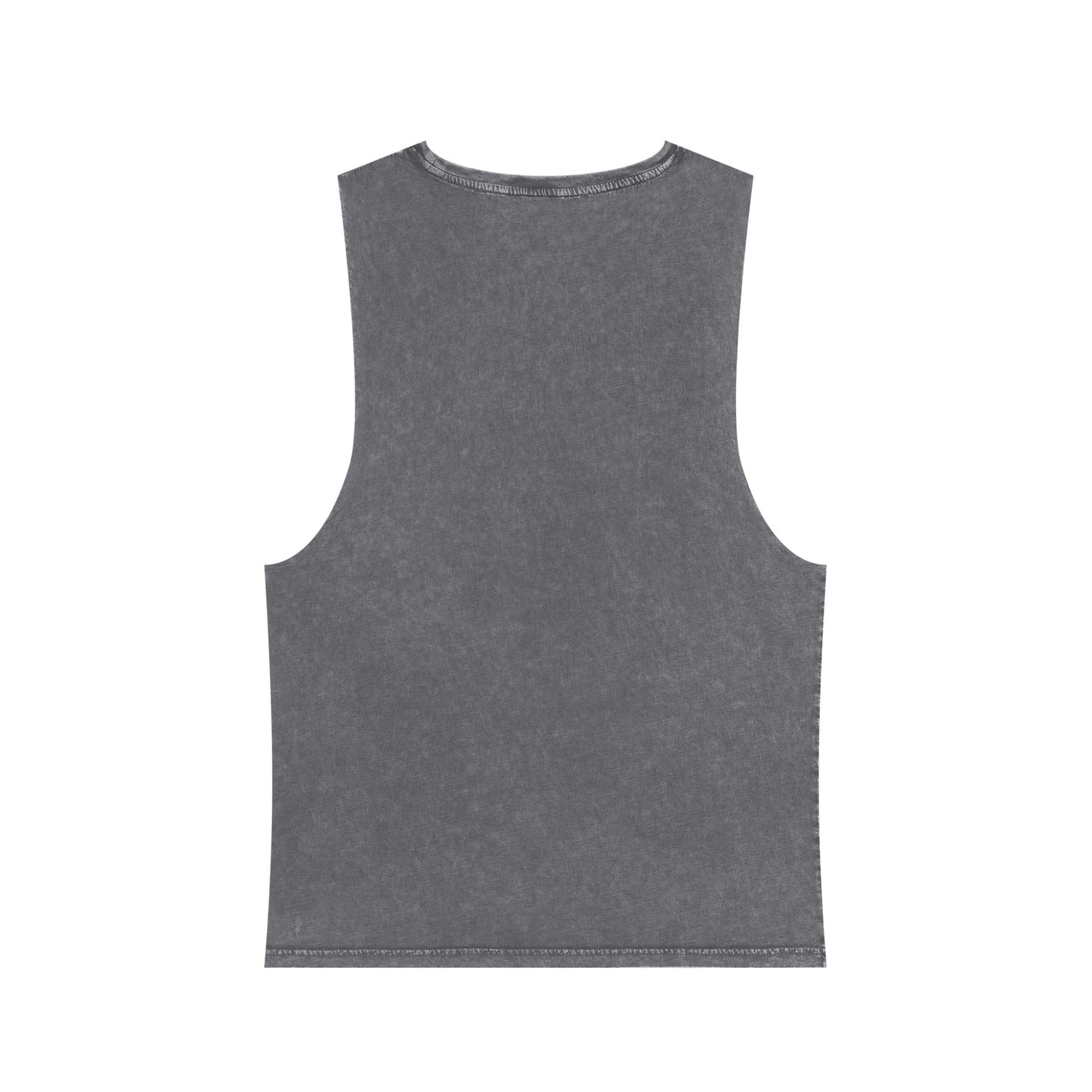Vintage Jazz Trumpet Photo Tank Top — Retro Musician Stonewash Tee