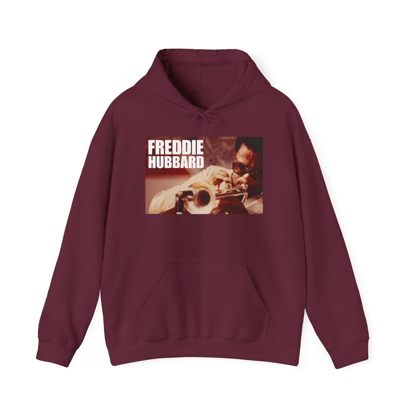 Jazz Trumpet Hoodie — Freddie Hubbard Portrait Sweatshirt
