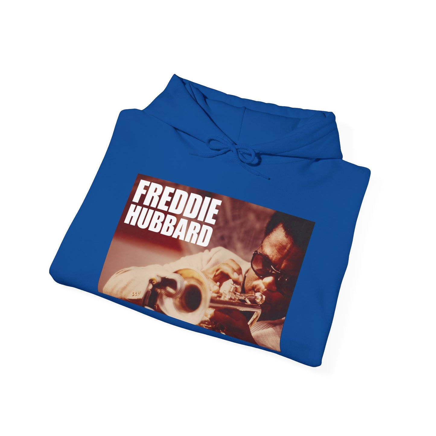 Jazz Trumpet Hoodie — Freddie Hubbard Portrait Sweatshirt