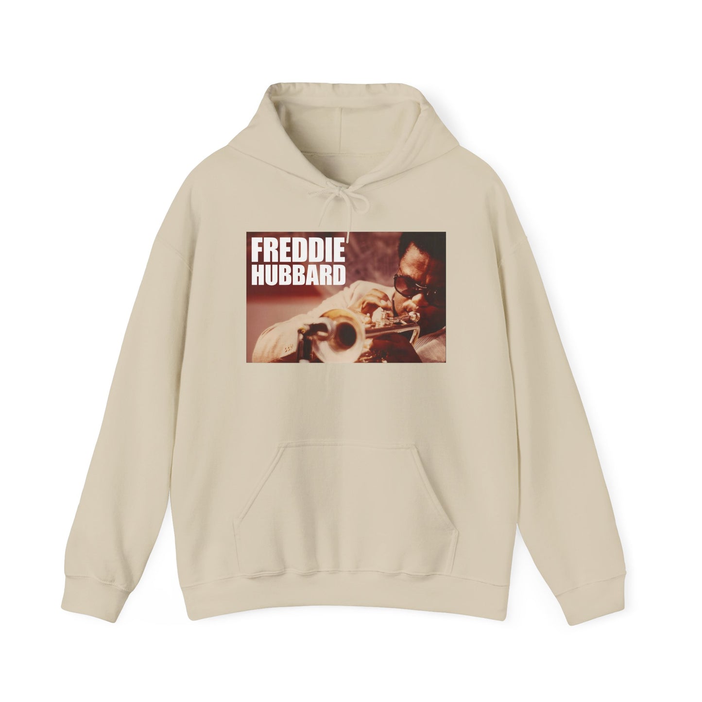 Jazz Trumpet Hoodie — Freddie Hubbard Portrait Sweatshirt