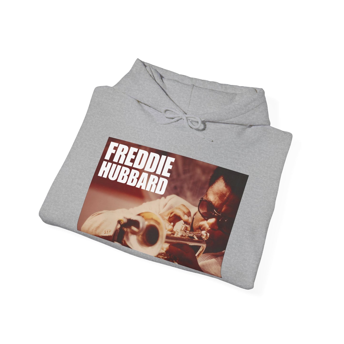 Jazz Trumpet Hoodie — Freddie Hubbard Portrait Sweatshirt