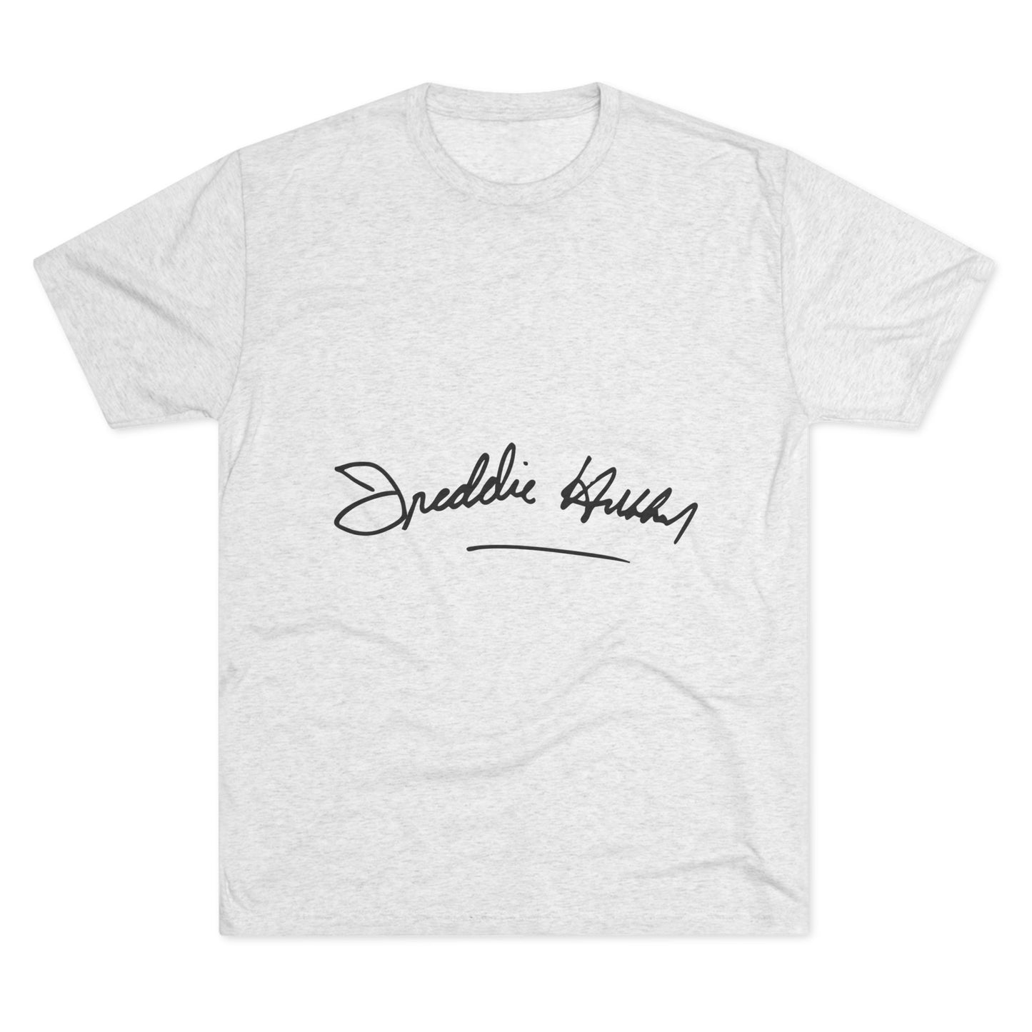Signature Script Tee — 'Freddie Hubbard’ Handwritten Style T-Shirt