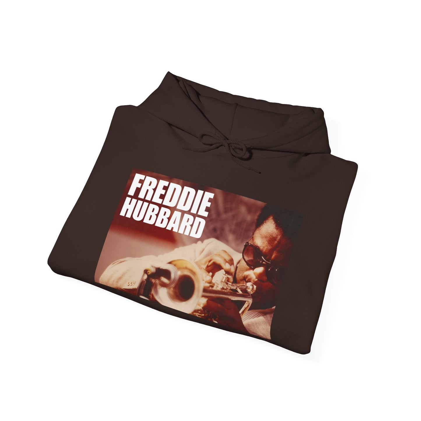 Jazz Trumpet Hoodie — Freddie Hubbard Portrait Sweatshirt