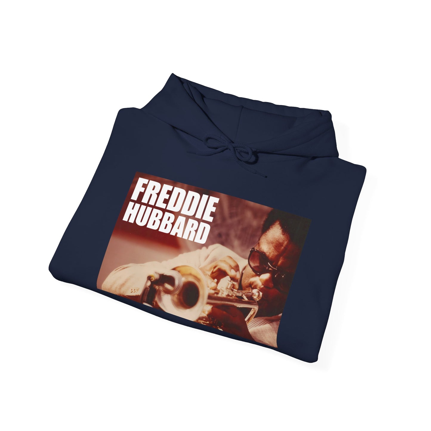 Jazz Trumpet Hoodie — Freddie Hubbard Portrait Sweatshirt