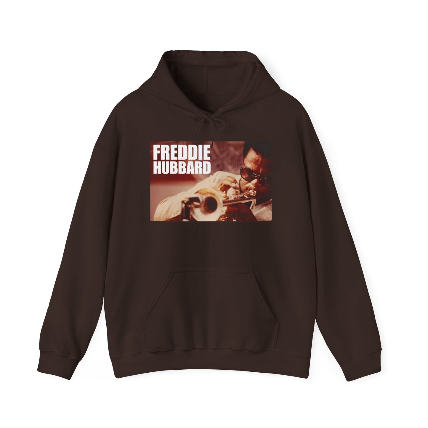 Jazz Trumpet Hoodie — Freddie Hubbard Portrait Sweatshirt