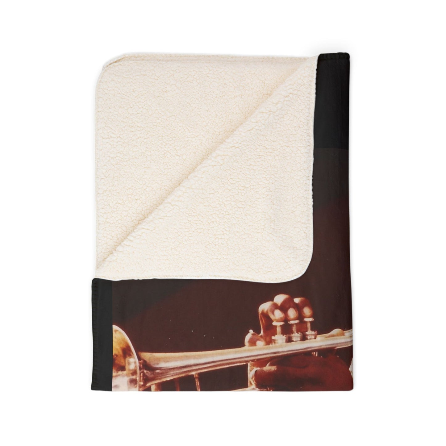 Freddie Hubbard Fleece Sherpa Blanket