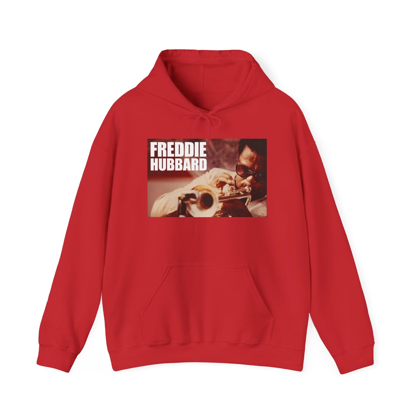 Jazz Trumpet Hoodie — Freddie Hubbard Portrait Sweatshirt
